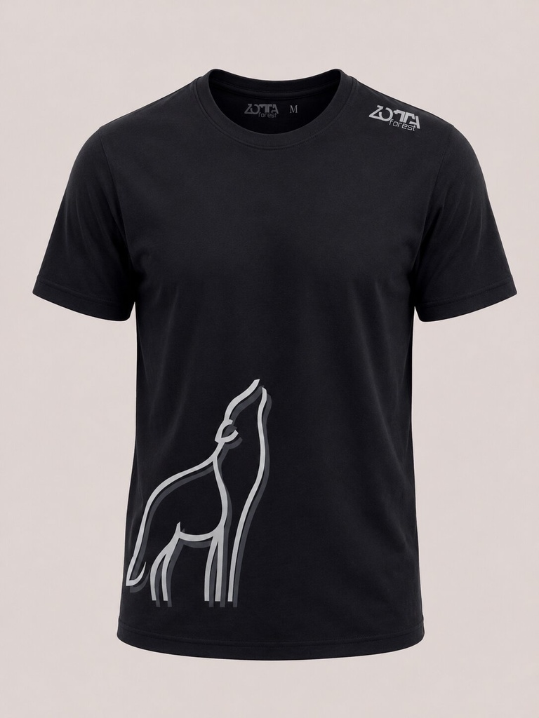 T-SHIRT ZOTTA FOREST LUPO - 0208